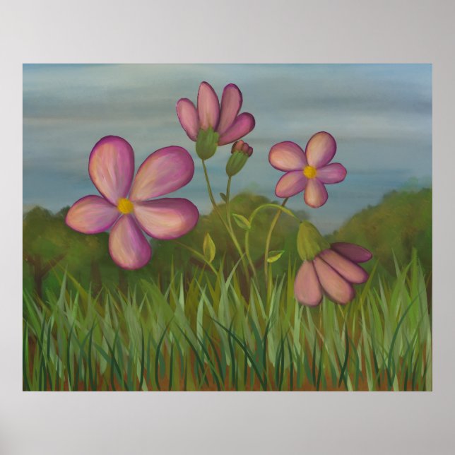 Póster Clima de Flor Silvestre (Frente)