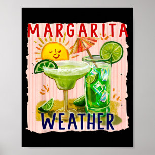 Póster Clima de Margarita cinco de mayo México Margarita