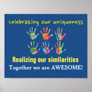 Póster Clima en aula y Poster comunitario