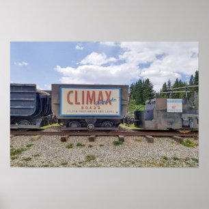 Póster Climax, Colorado, Vagón de Tren