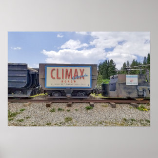 Póster Climax, Colorado, Vagón de Tren