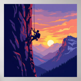 Póster Climbing