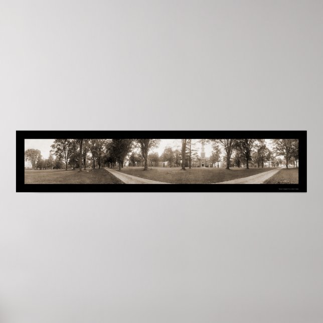 Póster Clinton NY College Foto 1911 (Frente)