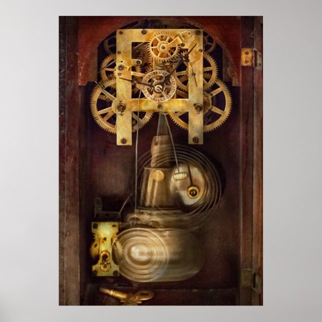 Póster Clockmaker - El Mecanismo (Frente)