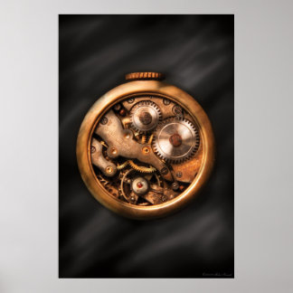 Póster Clockmaker - engranajes