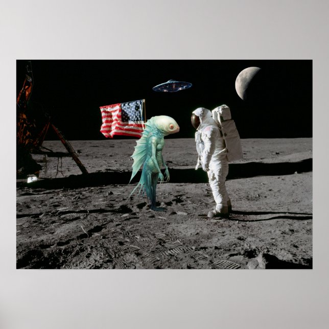 Póster Close Encounter. (Frente)