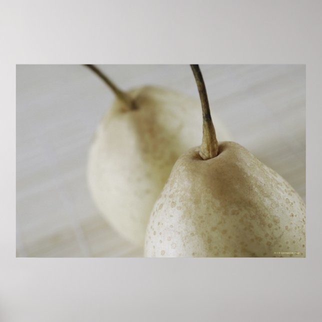 Póster Close-up of two pears (Frente)