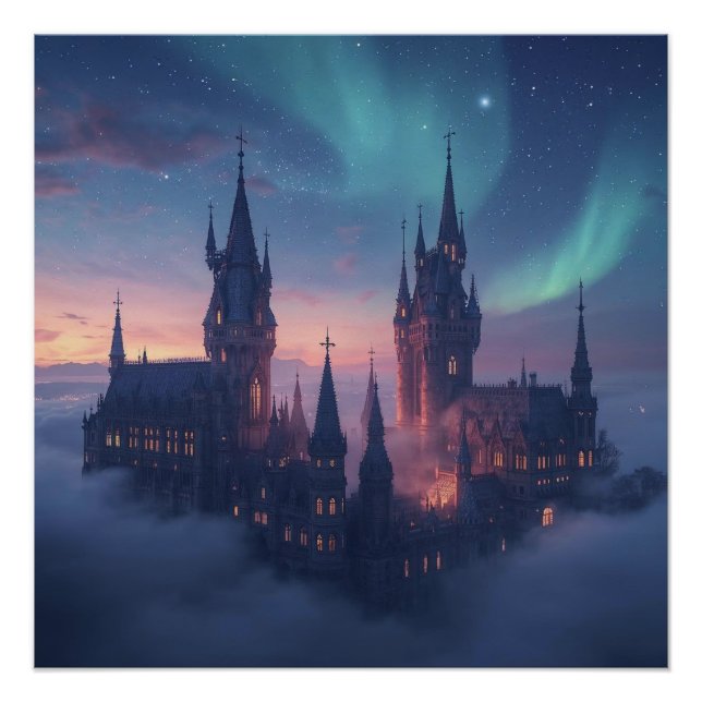 Póster Cloud City of Light (Anverso)