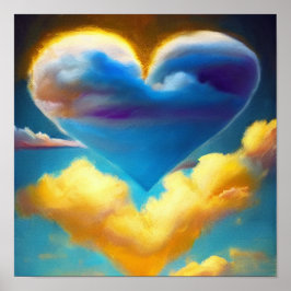 Póster Cloud Heart in the Day Poster