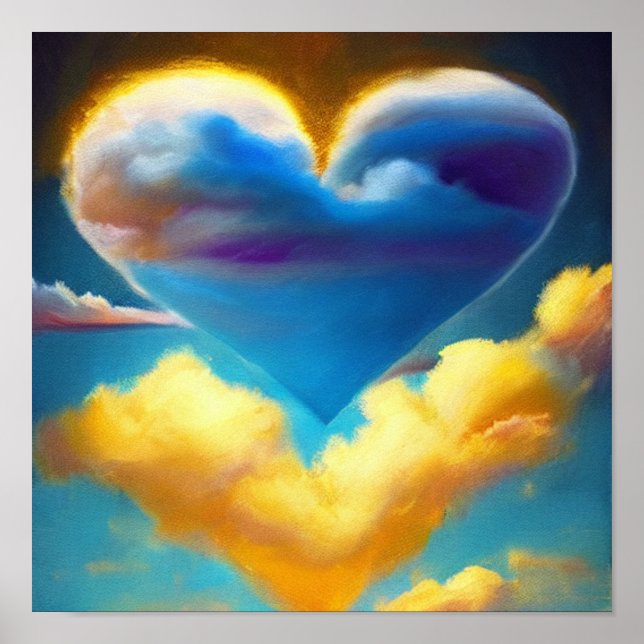 Póster Cloud Heart in the Day Poster (Frente)