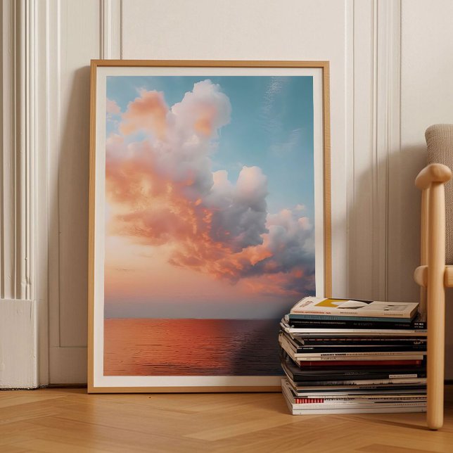 Póster Cloud Print Cloud Poster Sky Print Moody Print Sun (Subido por el creador)