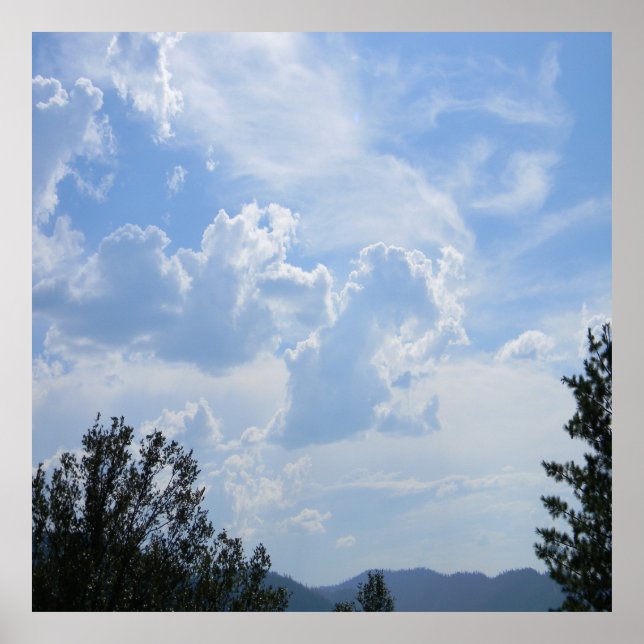 Póster Clouds... (Frente)