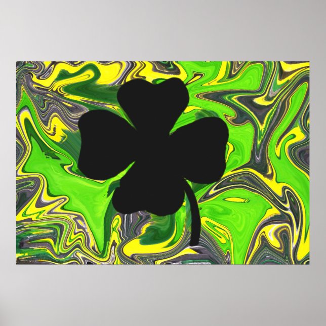 Póster clover (Frente)