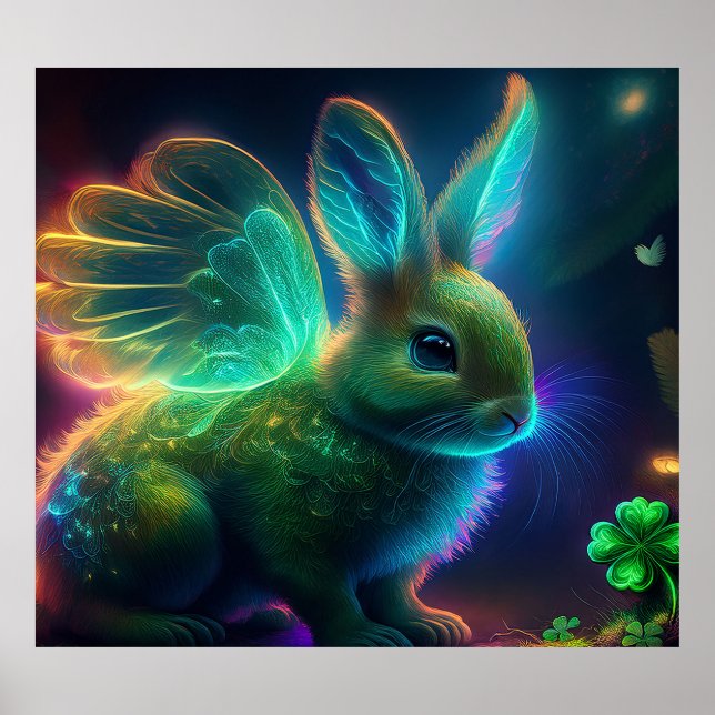 Póster Clover Bunny (Frente)