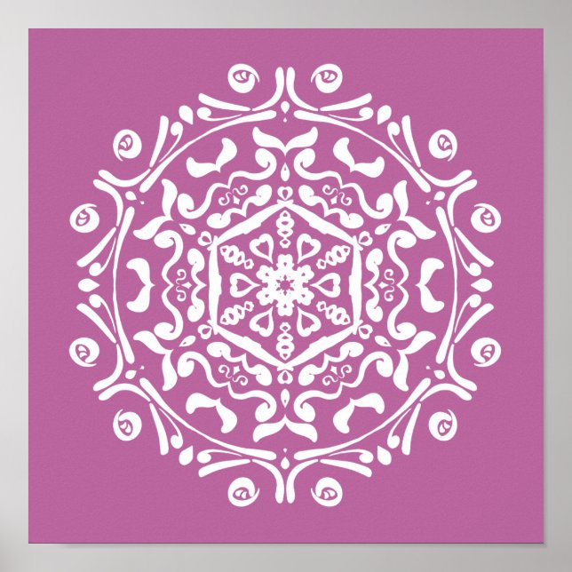 Póster Clover Mandala (Frente)