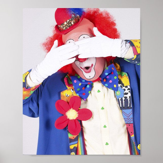 Póster Clown Peekaboo (Frente)
