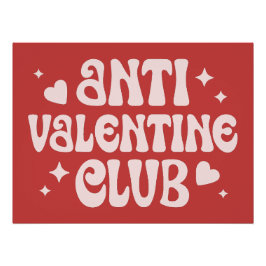 Póster Club Anti Valentine