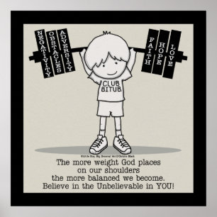 Póster Club BITUB - Más Equilibrado (Con Frontera)