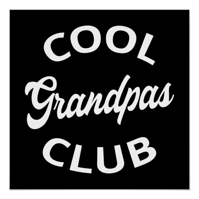 Póster Club de Abuelos Cool I (Anverso)