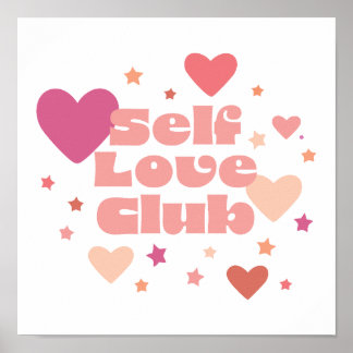 Póster Club de amor propio
