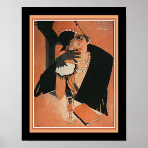 Póster Club de Baile Art Deco Bristol 1922