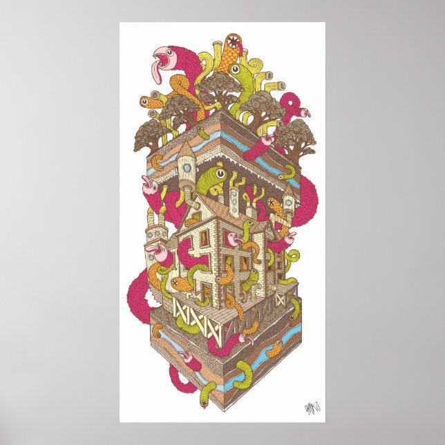 Póster Club de Ciencias Subterráneas (Frente)