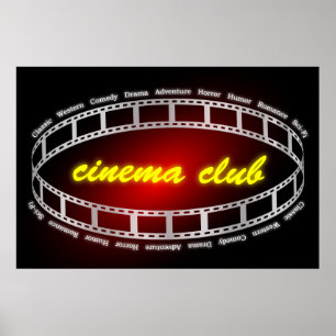 Póster Club de cine