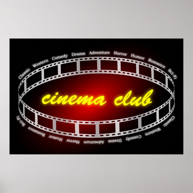 Póster Club de cine (Frente)