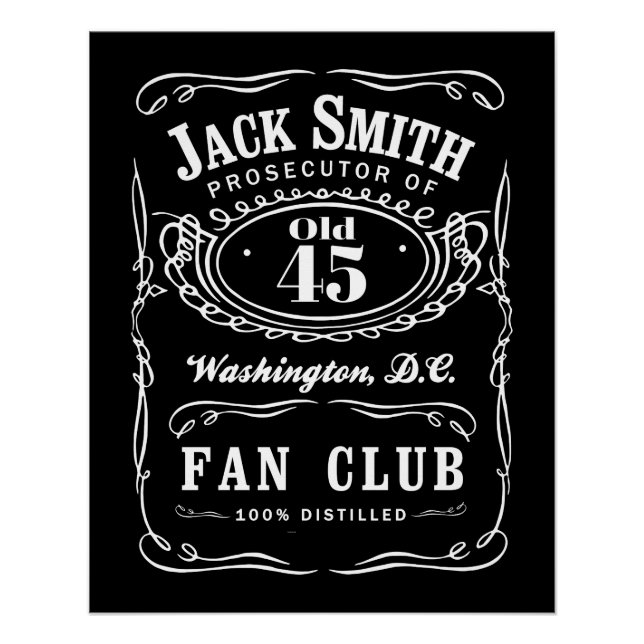 Póster Club de Fans Jack Smith (Anverso)