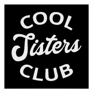Póster Club de Hermanas Geniales I