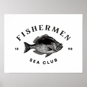 Póster Club de Mar Pescadores