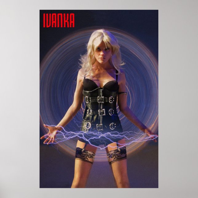 Póster Club de Venganza de Damas - poster de poder de Iva (Frente)