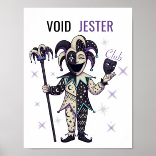 Póster Club del Bufón del Vacío