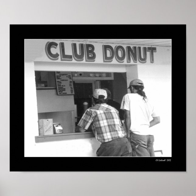 Póster Club Donut (Frente)