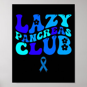 Póster Club Groovy Páncreas Perezoso Conciencia de la Dia