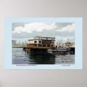 Póster Club Náutico (A Coruña)/Nautical Club (A Coruña)