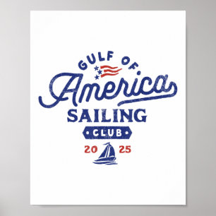 Póster Club Náutico Del Golfo De Estados Unidos