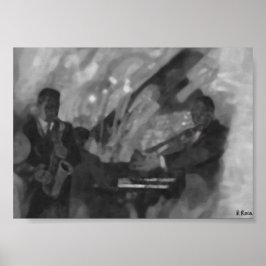 Póster Club Orchestra á l´huile