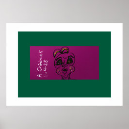 Póster Clueless Bunny Poster