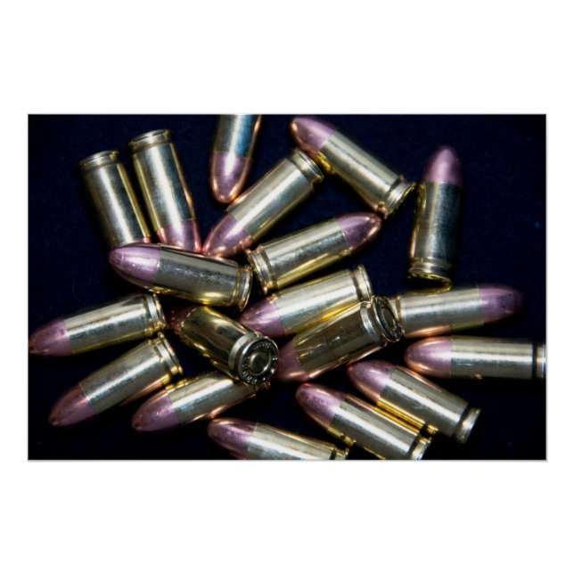 Póster Cluster of 9mm Ammo (Anverso)