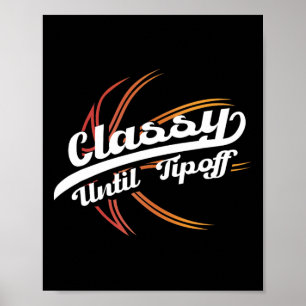 Póster Cly Until Tip Off Hoops Bysketbyll Player
