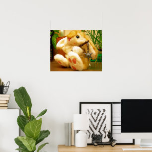 Póster Clyde da Bunny