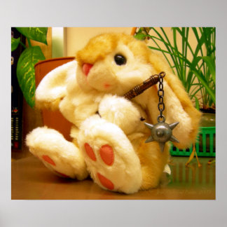 Póster Clyde da Bunny