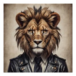 Póster Clyde el León