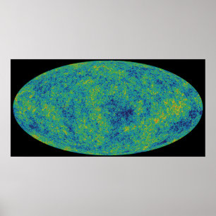 Póster CMBR de Planck recuperado
