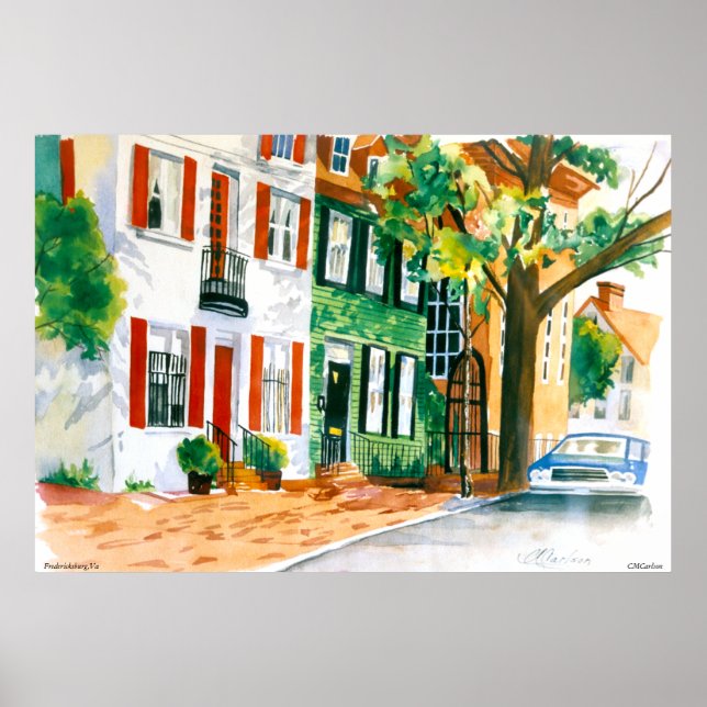 Póster CMCarlson Fredericksburg,Va, Poster (Frente)