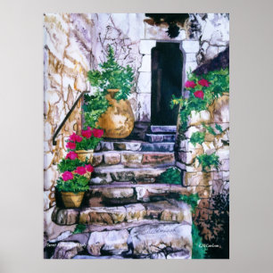 Póster CMCarlson Secret Entrance in Italy Poster