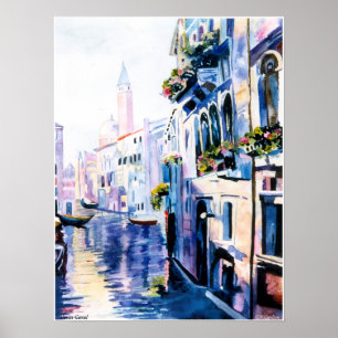 Póster CMCarlsonVenice Canal Poster