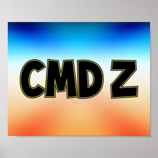 PÓSTER CMD Z (Frente)