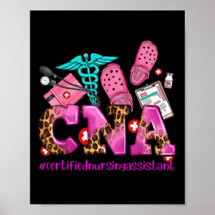 Póster Cna Cinta rosa Cinta Cinta Cinta Cáncer de Mama Gu